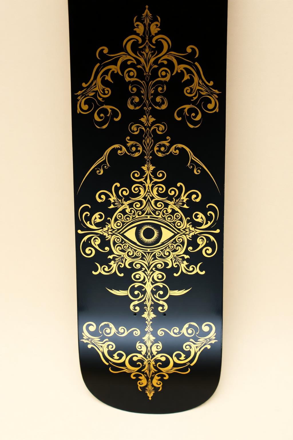 Studio detail — a finished recycled deck